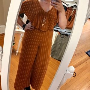 Striped Jumpsuit